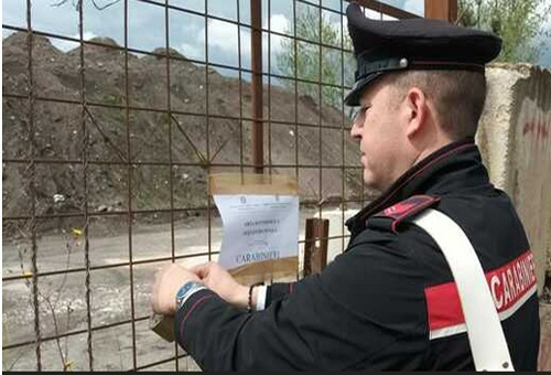 Rifiuti speciali tra i frutteti: operazione dei Carabinieri